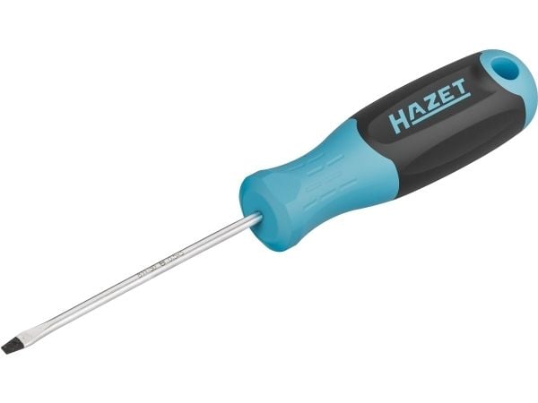 Hazet 811-30 Skruvmejsel med tandning för verkstad Bladbredd: 3 mm Bladlängd: 80 mm