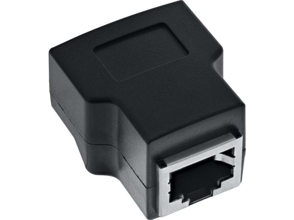 InLine 92505E, Svart, Hunkjønn/Hunkjønn, Rett, 26/16, 300 V, 10 mO