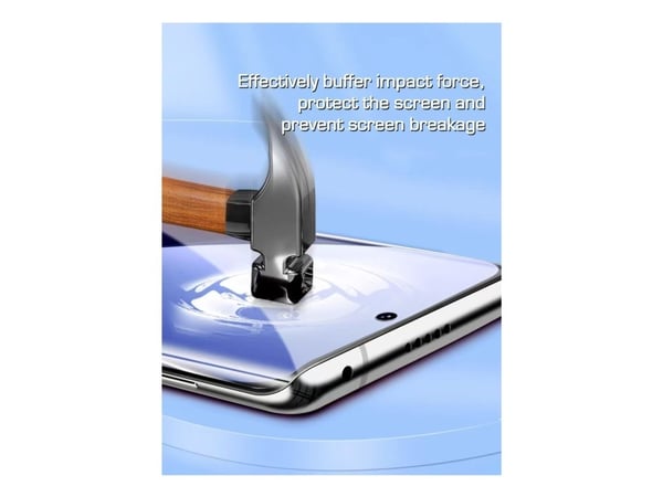 Insmat Exclusive AntiShard+ - Skjermbeskyttelse for mobiltelefon - fullskjerm, 4 H Brilliant - film - gjennomsiktig - for Samsung Galaxy S26 Ultra