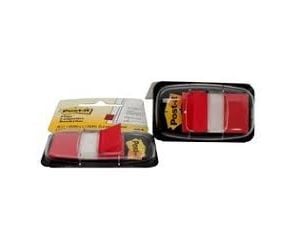 3M Post-It kalvokirjoituslaput 25x43mm 50kpl punainen (13K001B)