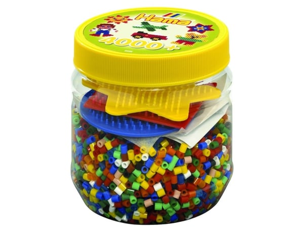 Hama Beads 2052, Lasten askartelusetti, 5 vuosi/vuosia, PVC-muovi, Monivärinen, 4003 kpl
