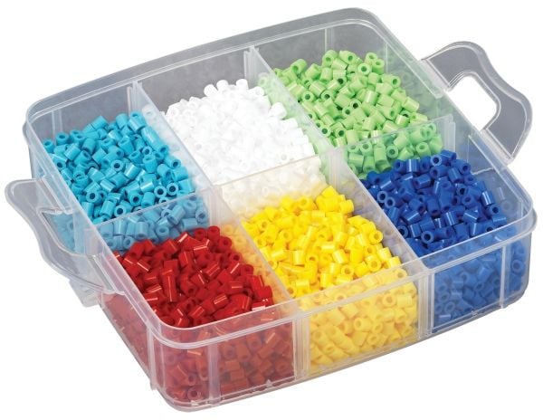 Hama Beads 6701, Lasten askartelusetti, 5 vuosi/vuosia, PVC-muovi, Monivärinen, 6003 kpl