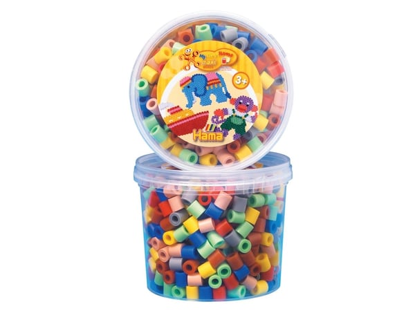 Hama maxi perler 600 stk mix 69
