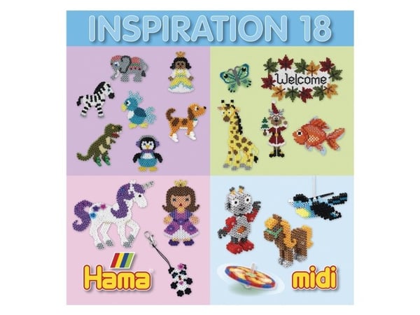 Hama inspirationshæfte 18 - midi