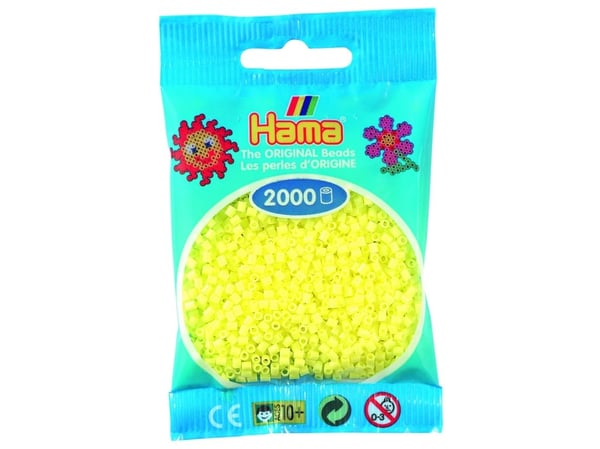 Hama miniperler 2000 stk. pastellgul