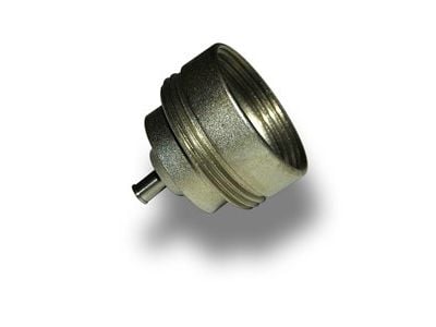 Danfoss 014G0255, Kompressionsreducerare, Kall-/varmvattenssystem, Grå, Adapter for radiator valve (M28/MMA), 40 g, 60 styck