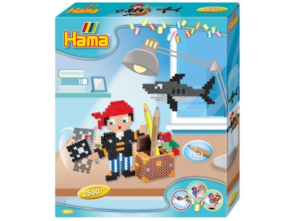 Hama Beads 00003251, Lasten askartelusetti, 5 vuosi/vuosia, Monivärinen
