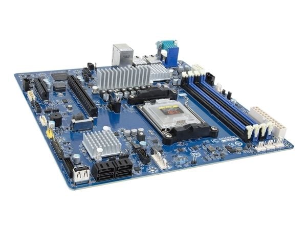 Gigabyte MC13-LE1 - 1.X - hovedkort - micro ATX - Socket AM5 - AMD B650E Chipset - USB 3.2 Gen 1 - 2 x 10 Gigabit LAN, Gigabit LAN - innbygd grafikk
