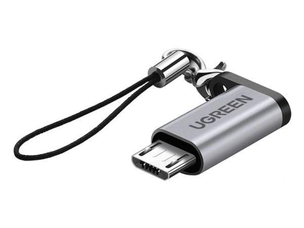 Ugreen USB-C til microUSB-adapter, grå (ugreen_20200327152723)