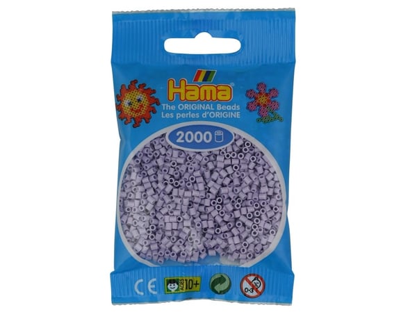 Hama minipärlor 2000 st. ljus lavendel