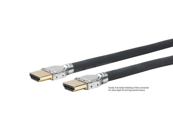 Vivolink PROHDMIFUHD7.5, 7,5 m, 7680 x 4320 pikseliä, 3D, 48 Gbit/s, Äänen paluukanava (ARC), Musta