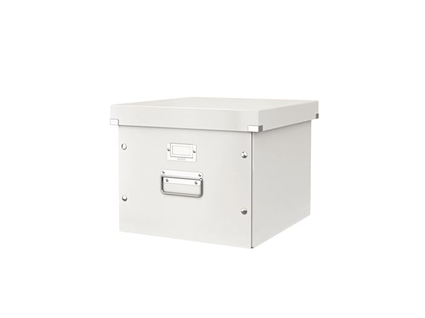 Leitz Click & Store WOW riippukansiolaatikko, 86 % kierrätyskartonki, Valkoinen, Kartonki, 1,21 kg