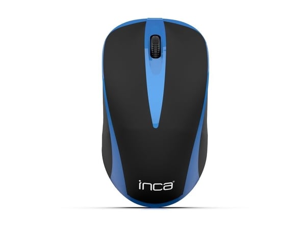 Inca IWM-221RSMV, Optisk, RF trådløst, 1600 dpi, Sort, Blå Inca IWM-221RSMV, Optisk, RF trådløst, 1600 dpi, Sort, Blå