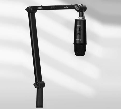 BOYA BY-BA30, Handtag, Boya, Svart, 3/8 & 5/8, 430 mm, 663 mm