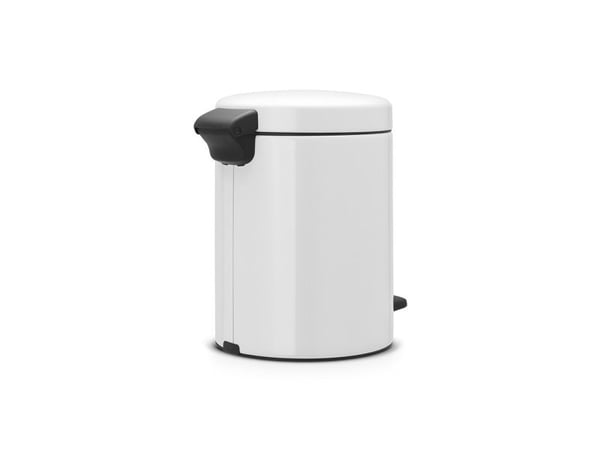 Brabantia newIcon - Søppelbøtte - flipp-lokk - 5 L - fotpedal - hvit