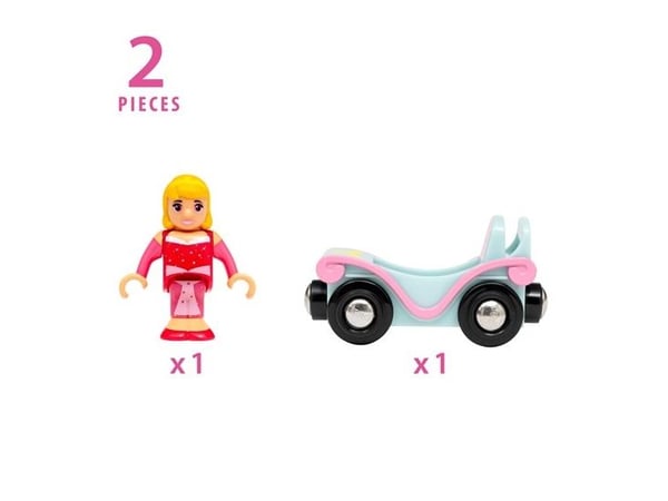BRIO Disney Princess 33314 Sleeping Beauty & Wagon