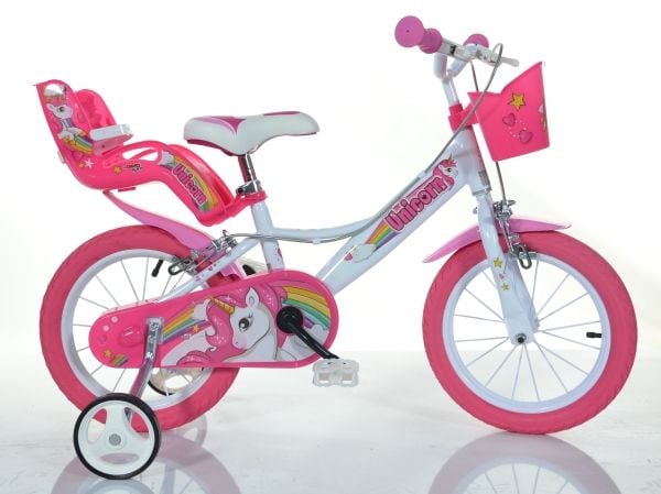 Dino Bikes 144R-UN, City bike, Barn, Kvinne, Rett opp, 35,6 cm (14"), Stål
