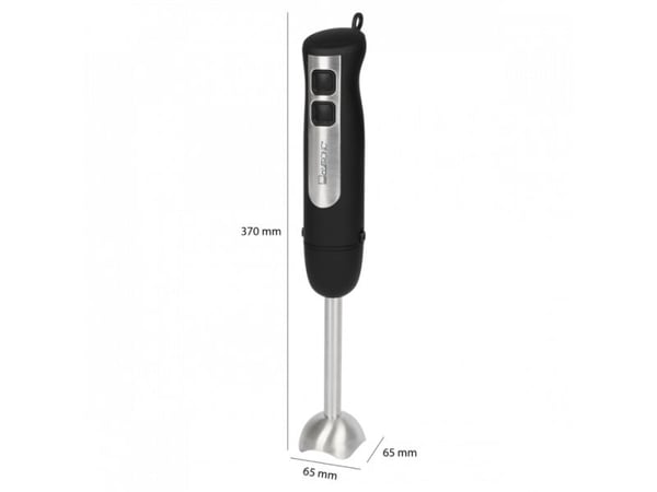 Clatronic SM 3739, Nedsänkning blender, 800 W, Sort, Rustfrit stål