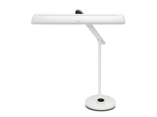 Philips Toiminnollinen VDT Mate työpöytävalaisin, Valkoinen, Metalli, Makuuhuone, Olohuone, Office, Nykyaikainen, IP20, II