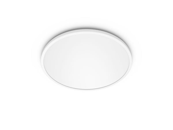 Philips Toiminnollinen Superslim kattovalaisin 15W, LED, Ei vaihdettavissa oleva hehkulamppu, 2700 K, 1300 lm, IP20, Valkoinen