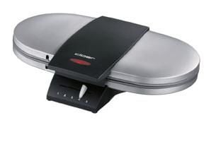 Cloer 1329 - Vaffelmaskin - 1.2 kW - matt rustfritt stål