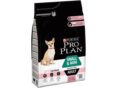 Purina PRO PLAN Small & Mini Adult Sensitive skin, Vuxen, Mini (5 - 10kg), Lax, 7 kg