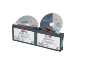 APC Replacement Battery Cartridge #18 - UPS-batteri - 1 x batteri - blysyre - svart - for P/N: AP1250RM, PS450, SC1500, SC250RM1U, SC250RMI1U, SC45...