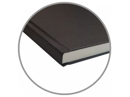 Oxford luonnoslehti kovakantinen, DIN A4, 96 arkkia, musta Luonnoslehti, 100 g/m² paperi, lankaverkko, hapoton - 1 kpl (400152623)