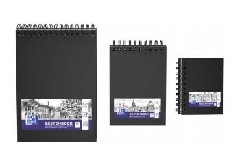 Oxford 400152649, Monokromatiskt, Svart, A6, 40 ark, 100 g/m ^, Inbunden