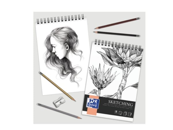 SKETCHING PAD OXFART TW A4 50 ark 130G