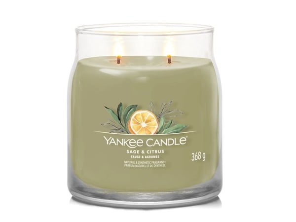 Yankee Candle YC Signature medium Sage & Citrus doftljus