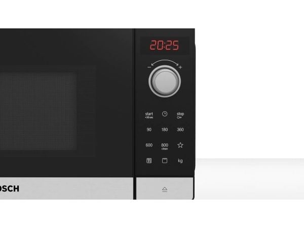 Bosch Serie | 2 FEL023MS2 - Mikrovågsugn med grill - 20 liter - 800 W - rostfritt stål