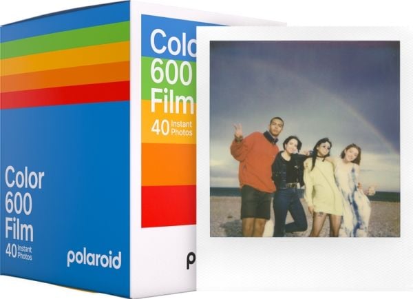 Polaroid - X40 film pack - hurtigvirkende fargefilm - 600 - ASA 640 - 8 eksponeringer - 5 kassetter