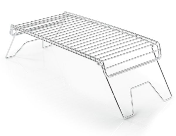 GSI Outdoors GSI Campfire Grill With Folding Legs, Rektangulær, Rustfritt stål, 4 ben, 444,5 mm, 210,8 mm, 33 mm