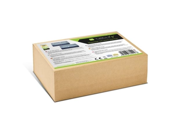 Techly IDATA HDMI-2138KT, HDMI, Grå, 60 Hz, 2 m, 480p, 576p, 1080p, 2160p, 4320p, 48 Gbit/sek.