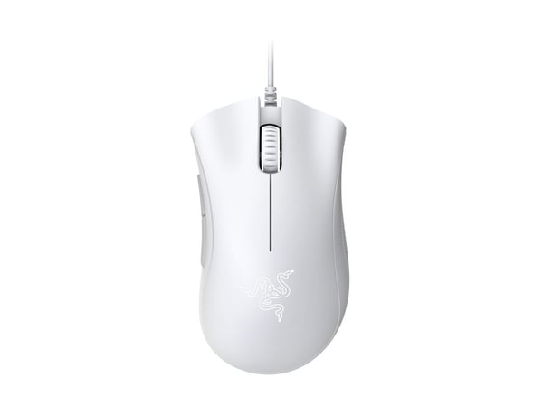 Razer DeathAdder Essential, Oikeakätinen, Optinen, USB A-tyyppi, 6400 DPI, Valkoinen