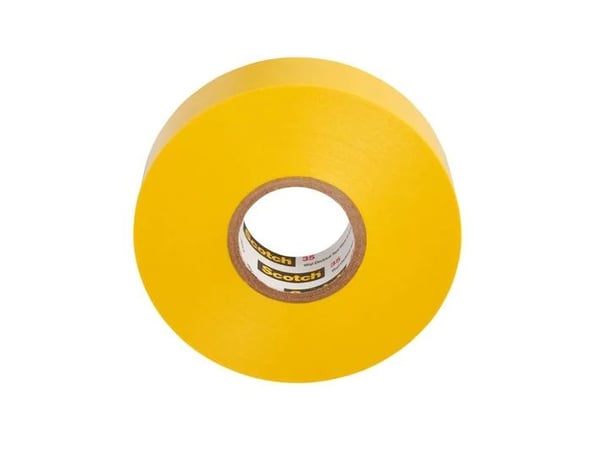 3M 7100238736, 1 kpl, Keltainen, PVC-muovi, 600 V, Kupla, UL Listed, VDE, CSA Certified, RoHS 2015/863/EU Compliant