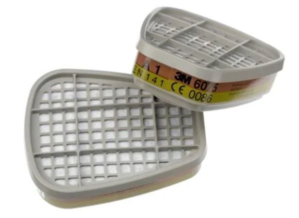 3M K6055, Gas- och ångkassett, 1 styck, A2, Grå