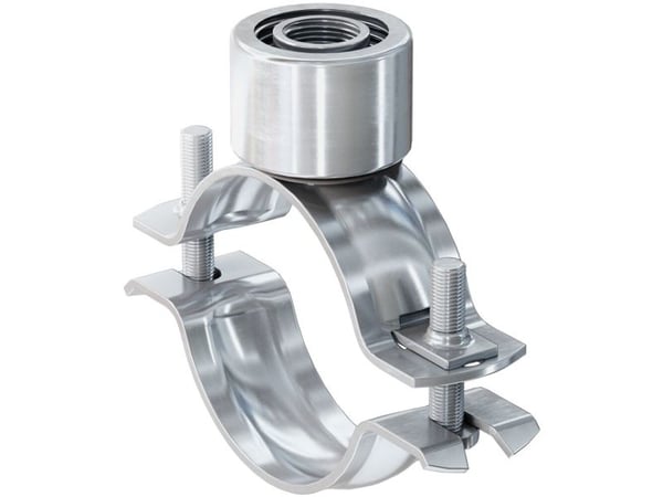 Fischer 500718, Putkenkiinnitin, Terästä, 40 - 43 mm, 3,18 cm (1.25"), Sinkittyä terästä, 1 kN