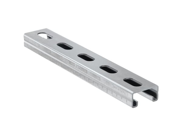 Fischer 40391, 2000 mm, 2 mm, 2,88 g, Kanal, Stål, 1 styck