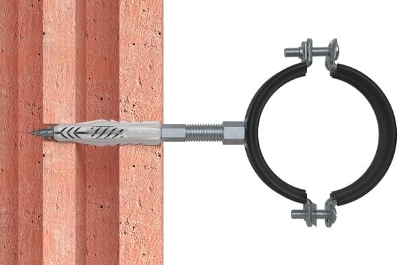 Fischer 77707, Gjenget anker, Tre, Sinkbelagt stål, Torx, TX25, M10