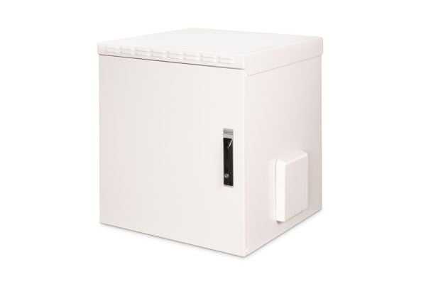 Digitus DN-19 12U-6/6-I-OD - Skap - veggmonterbar - grå, RAL 7035, pulverbelegg - 12U - 19"
