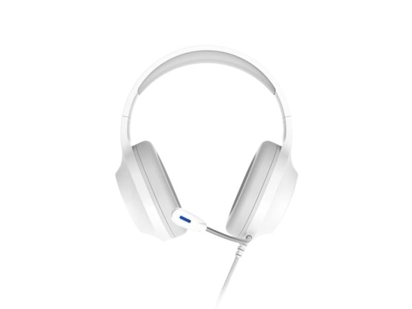 Zalman ZM-HPS310 WH, Koblet med ledninger (ikke trådløs), Spilling, 20 - 20000 Hz, 243 g, Hodesett, Hvit