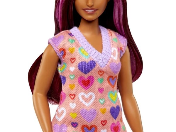 Barbie Fashionistas -nukke, Muotinukke, Naaras, 3 vuosi/vuosia, Tyttö, 298 mm, Monivärinen