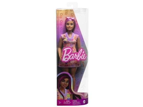 Barbie Fashionistas -nukke, Muotinukke, Naaras, 3 vuosi/vuosia, Tyttö, 298 mm, Monivärinen