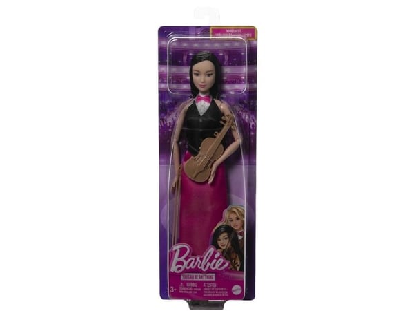 Barbie Violin Doll, Muotinukke, Naaras, 3 vuosi/vuosia, Poika/tyttö, Tuottaa ääntä, 287 mm