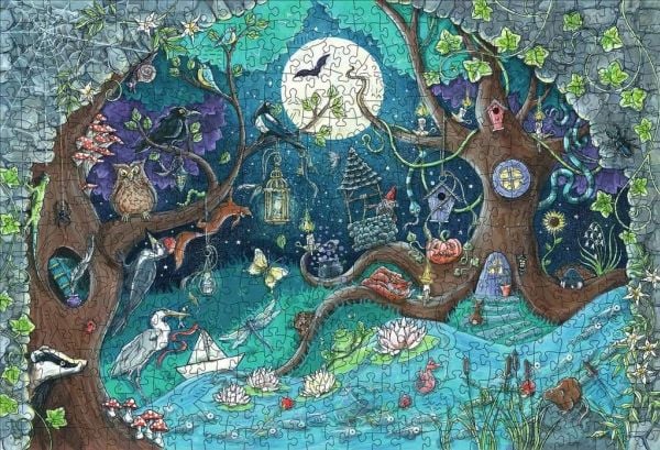 Ravensburger 17516, 500 styck, Flora och fauna, 14 År