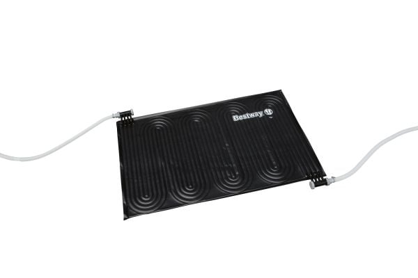 Bestway 58423, Solvärmematta för pool, Svart, Polyvinylklorid (PVC), 1,46 m², 3 - 5 ° C, 1100 mm