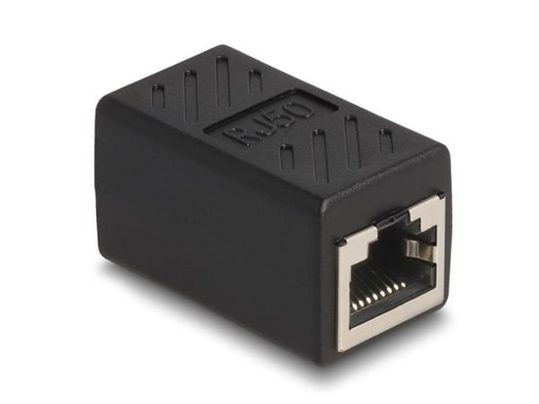 Delock - Nettverksadapter - RJ-50 (P) til RJ-50 (P) - FTP - CAT 5e - svart