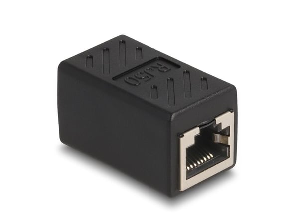 Delock - Nettverksadapter - RJ-50 (P) til RJ-50 (P) - FTP - CAT 5e - svart